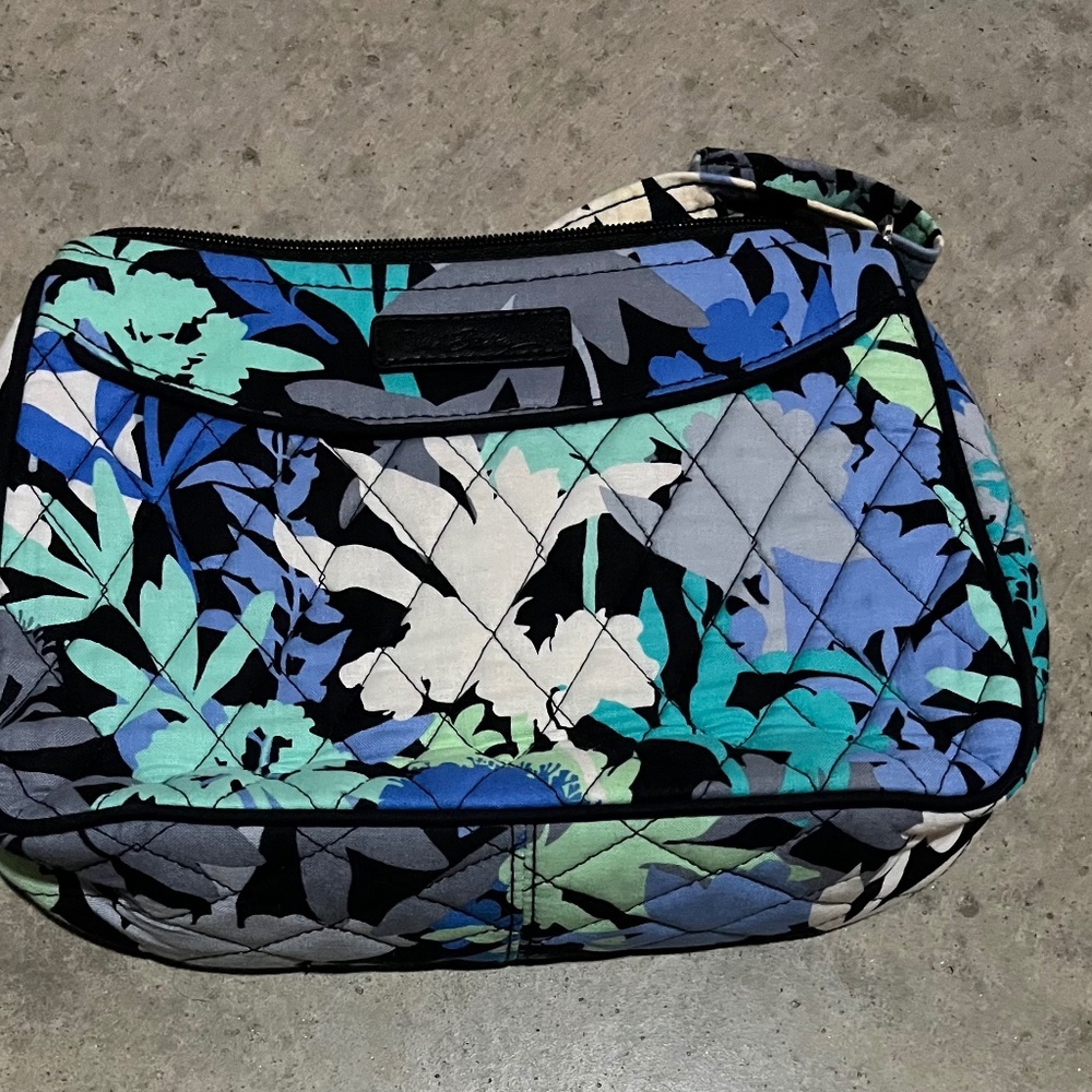 Vera bradley camofloral crossbody hipster purse bag